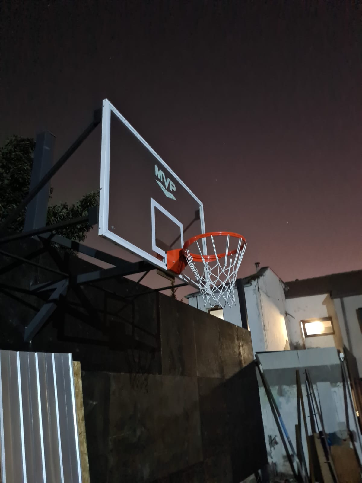 Aro de cancha oficial 3x3 de básquetbol en Ñuñoa, Santiago