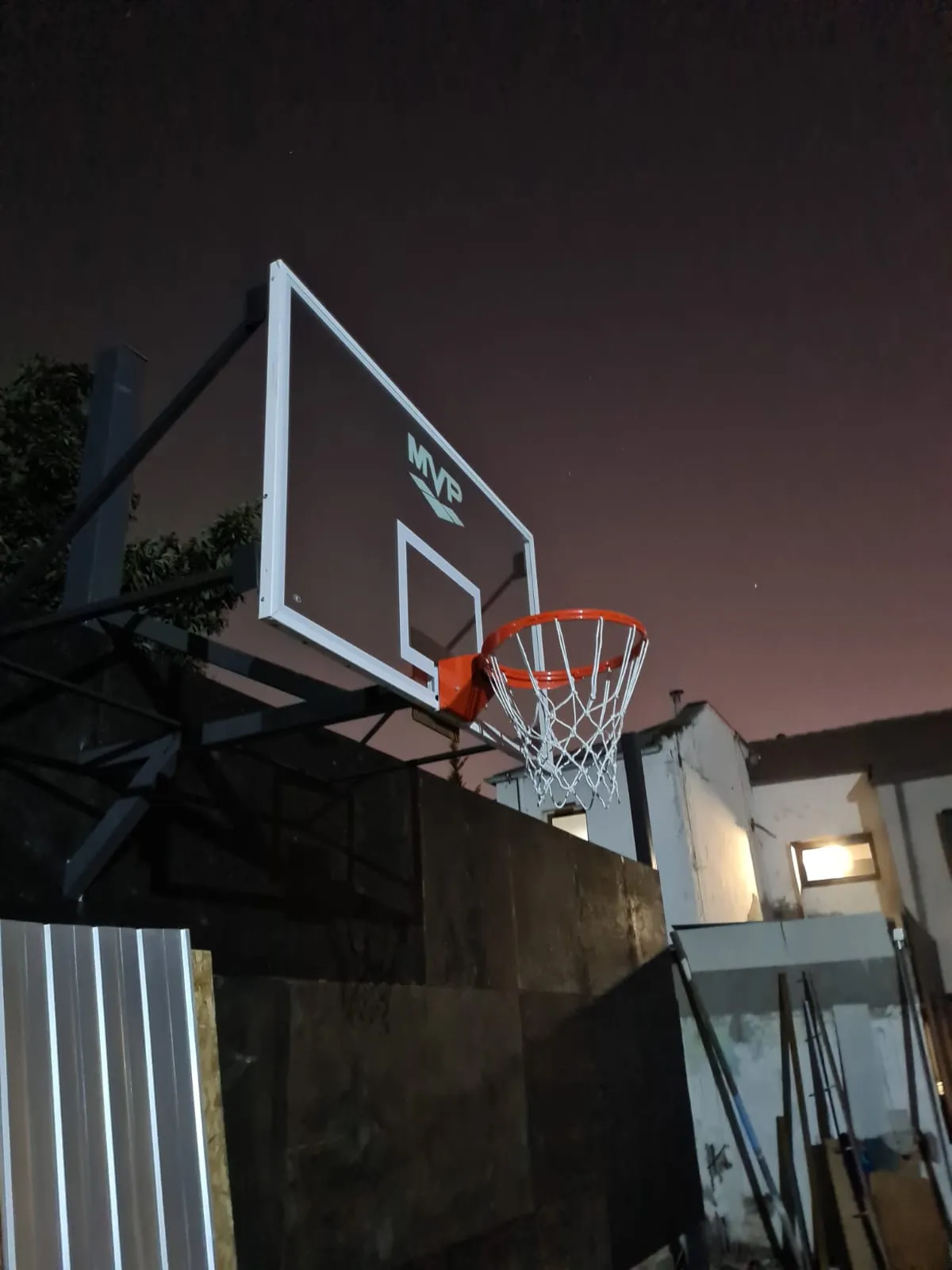 Aro de cancha oficial 3x3 de básquetbol en Ñuñoa, Santiago